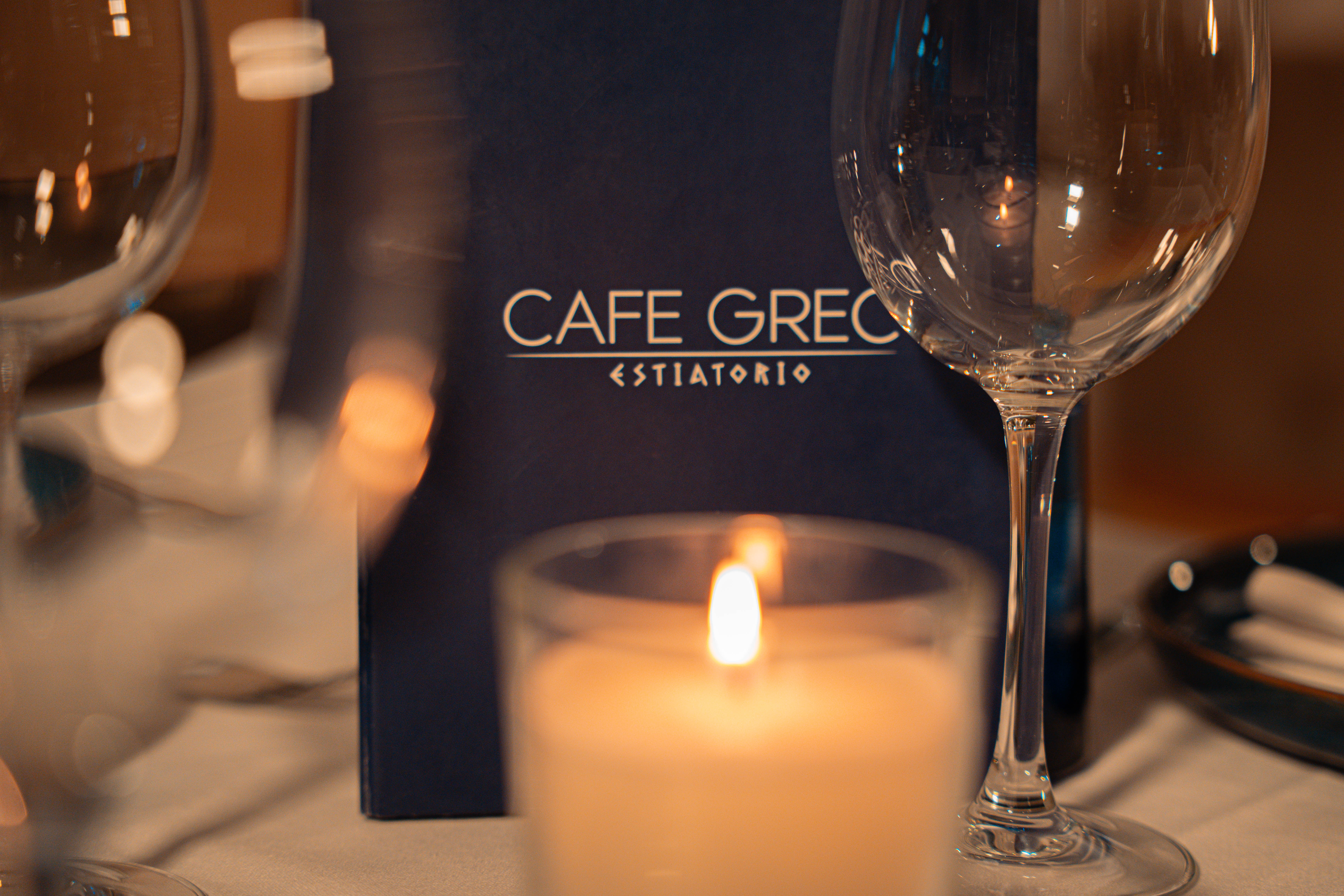Café Grec, plated dish